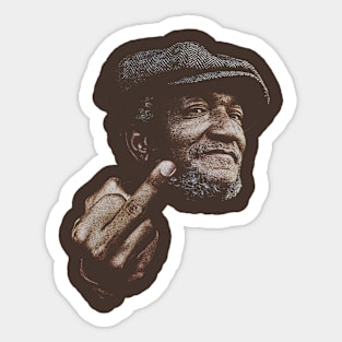 MEME REDD FOXX VINTAGE Sticker